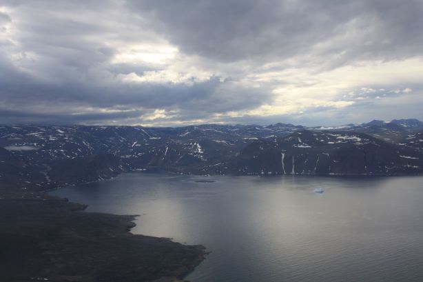Arriving at Qikitarjuaq