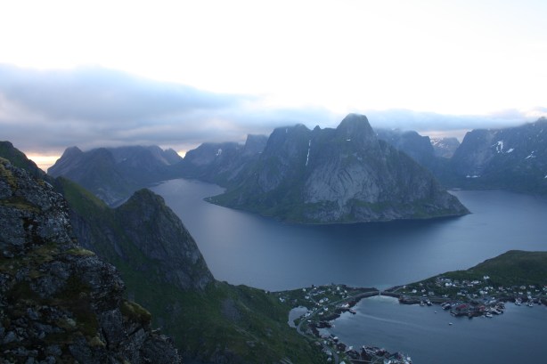 The view from above Reine