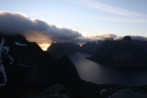 The view from above Reine