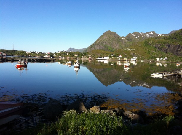 Moskenes in the early morning