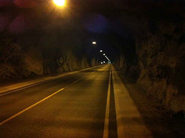 Tunnel on Senja Tunnel on Senja