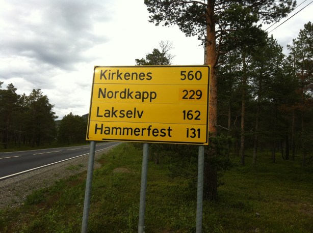 The North Cape in sight.