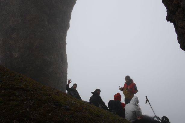 A well deserved snack at Tarantallen