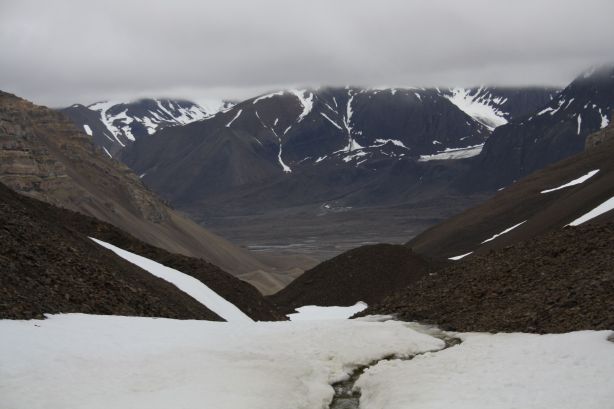 The way down the valley