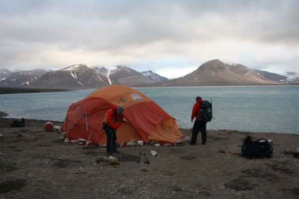 Tent destruction Tent destruction