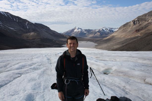 Me on the glacier