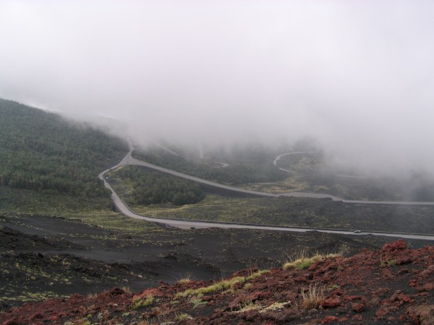 The road to Etna
