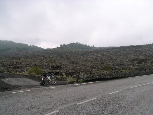 Lava on Etna