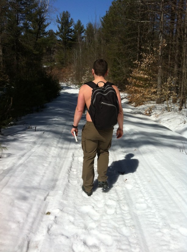 On the way up Mt Terry.