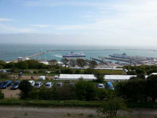 My boat arrives in Dover