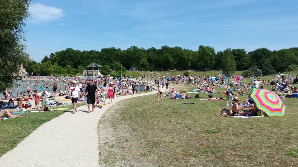 Swimming in the Seine
