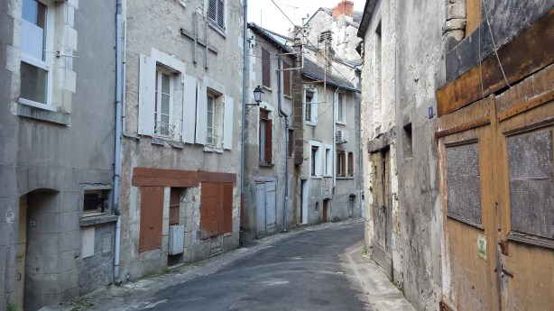 Old town at Châttilon