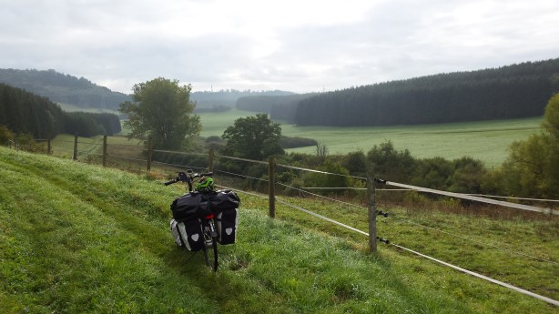 The morning mist on the way to Tuttlingen