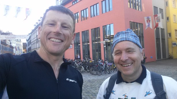 Farewell to Stefan in Konstanz