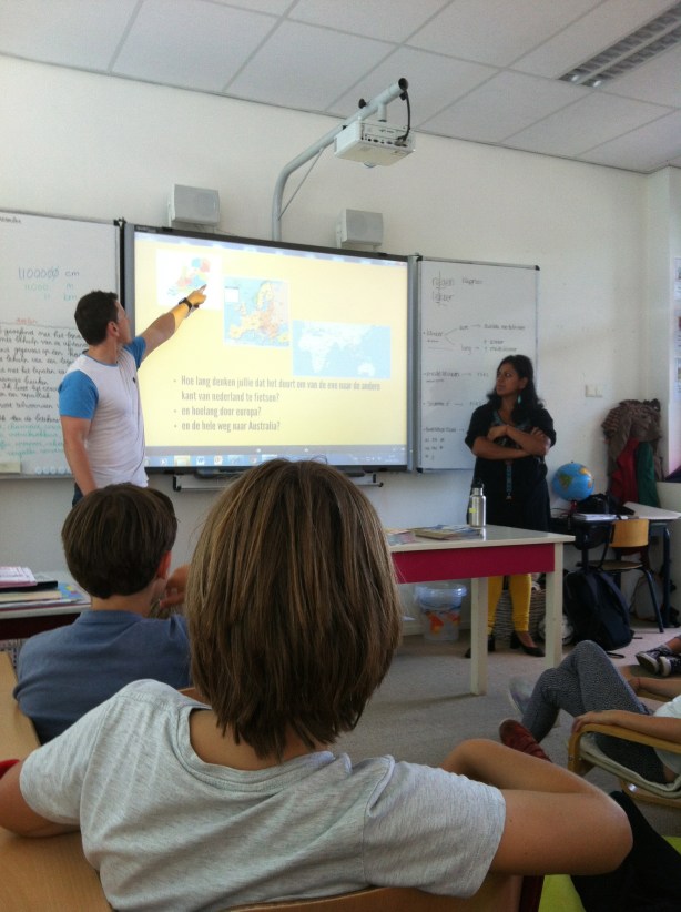 Talking about the trip