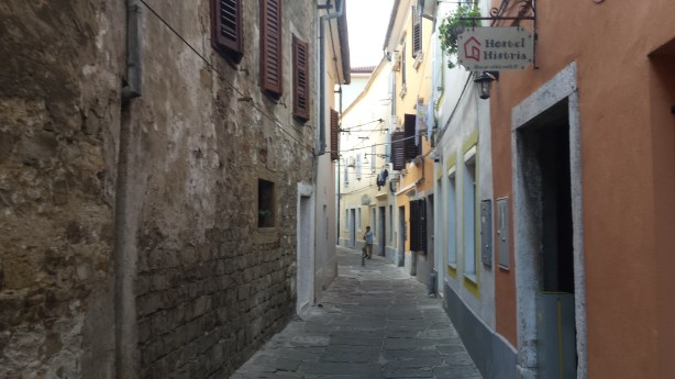 The alley with my hostel