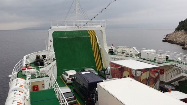 The late ferry from Merag to Valbiska