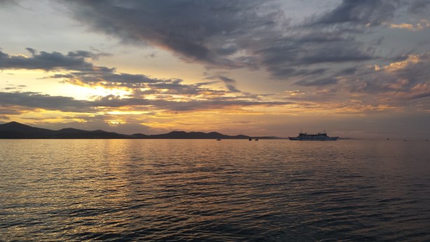 Sunset in Zadar