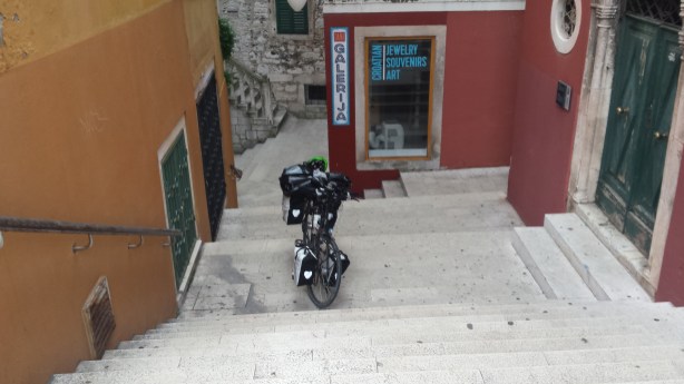 Drahtesel in Šibenik