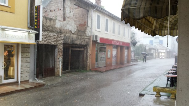 Rain in Mostar