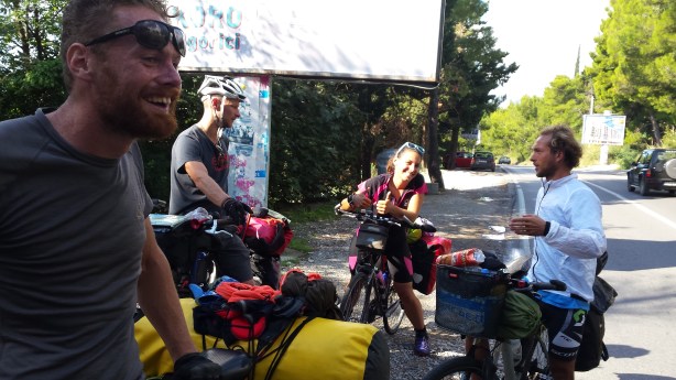 More long distance cyclists