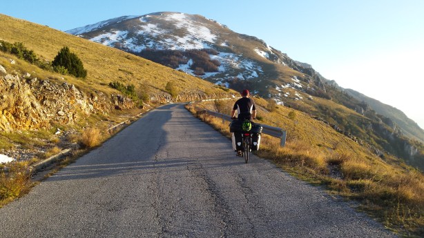 Approaching the summit