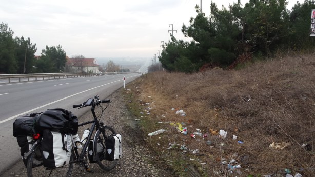 The D100 towards Istanbul