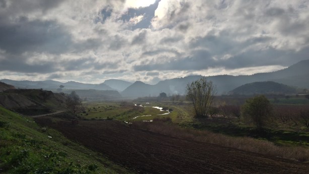 Up the valley from Çanakkale
