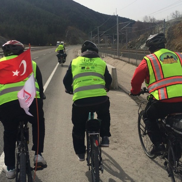 On the road to Eskesehir