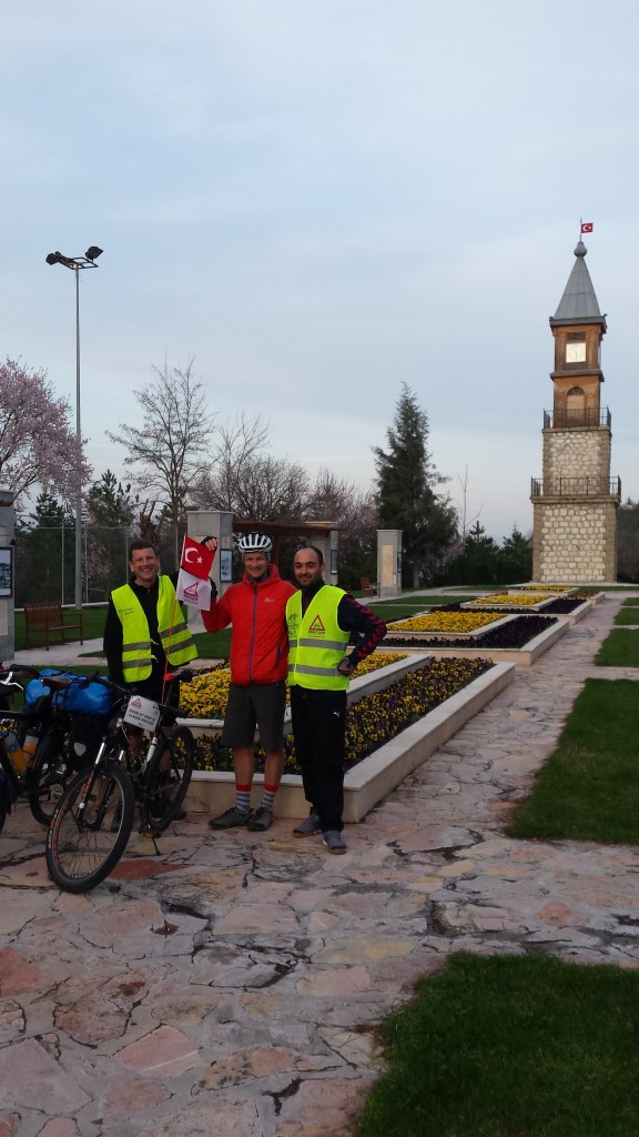 At the town hall in Bilecik
