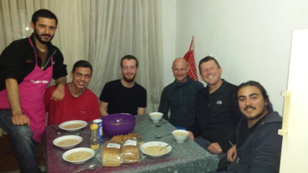 Dinner at Sefa's house