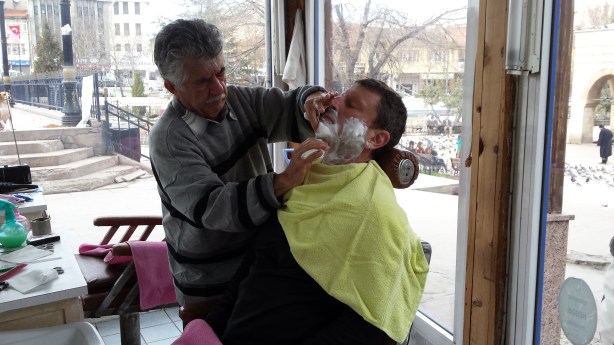 A shave in Kastamonu