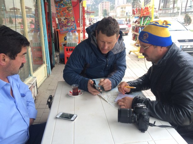 Me getting interviewed