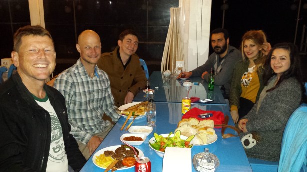 The Akçaabat welcoming committee