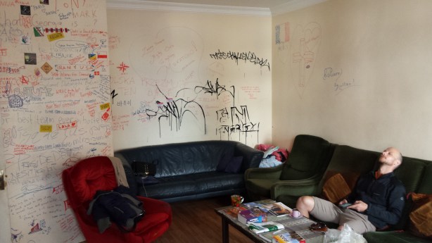 The hostel in Batumi