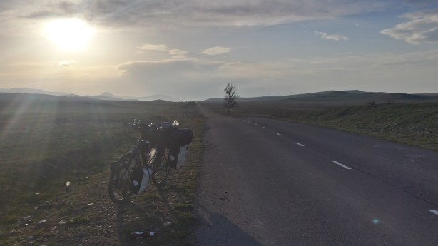 Plains before Tbilisi