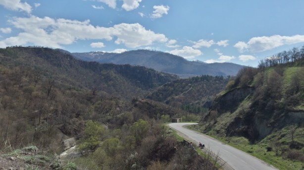 The road to Vanadzor