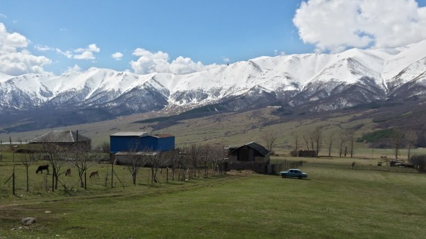 View on the way to Dilijan