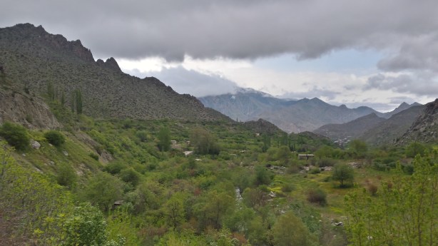 Iran in the distance