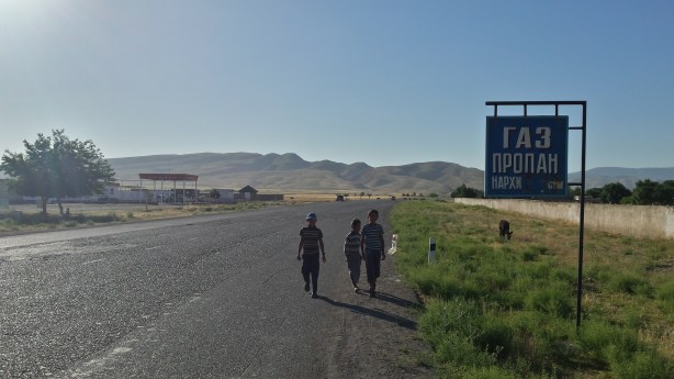 Approaching the pass