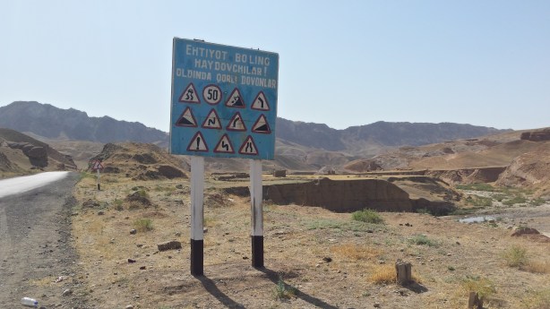 The road has everything