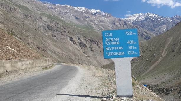 Road through the Pamirs