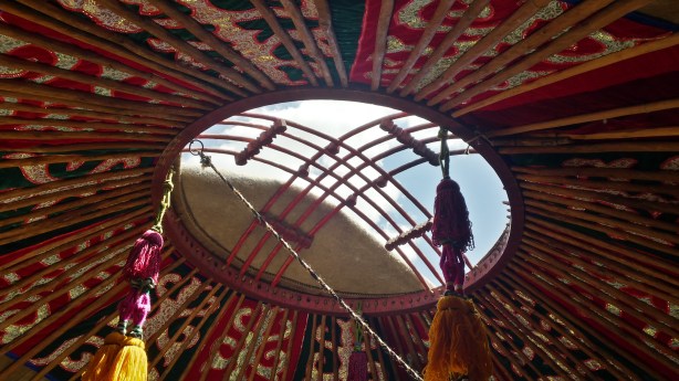 Yurt roof