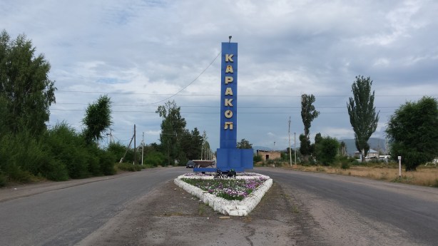 Entrance to Karakol
