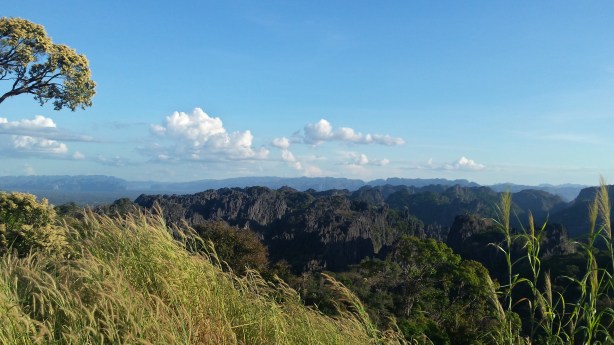 An amazing view - the photo doesn't do it justice