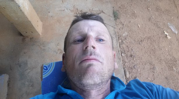 Lying down in the heat