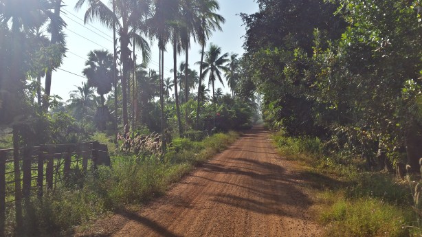 The beautiful road to Koh Preah