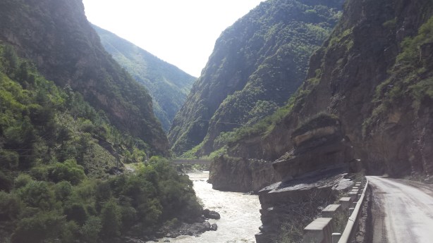 The valley in the sun