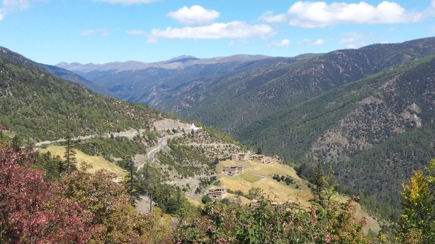 Temple in the distance