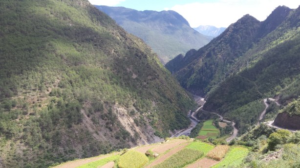 Rising from the valley